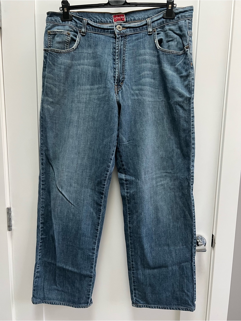 Tommy Hilfiger Y2K Relaxed Fit Jeans in Light Blue
